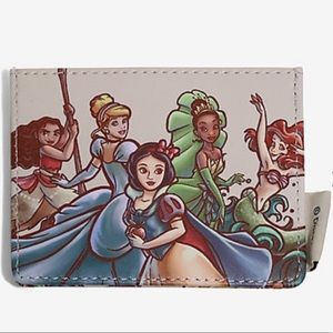 Disney Loungefly Princess Sketch Cardholder Wallet